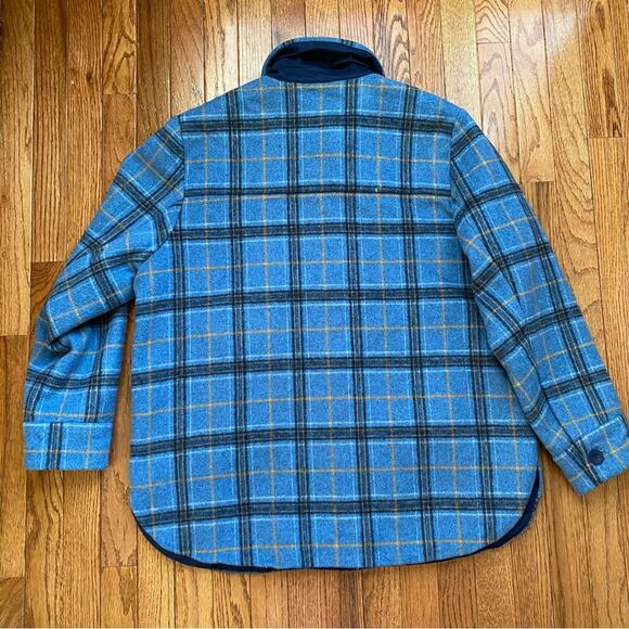 ALI GOLDEN $330 Blue Plaid Jacket - Picture 10 of 16